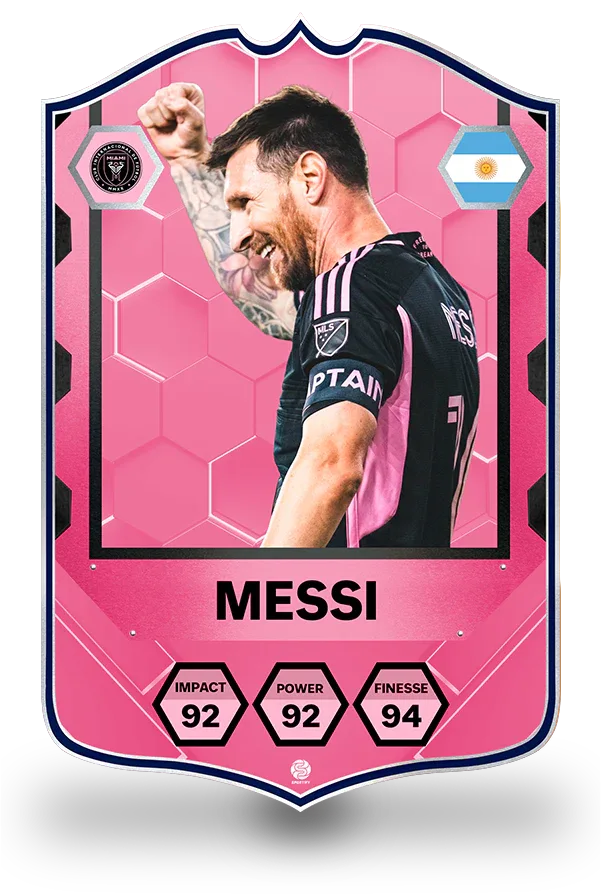 Messi Machattack Card