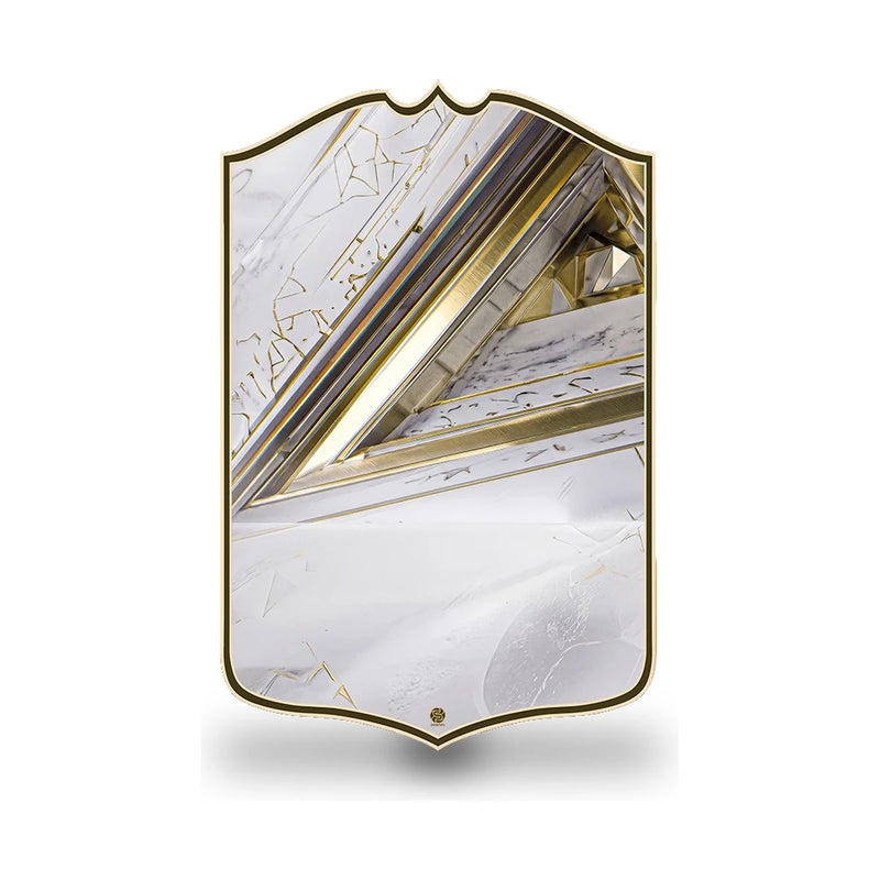 SPORTIFY CARDS
FC27 Icon personalised FIFA card featuring an elegant white marble and gold design with shattered gold veins. Create your own custom Icon football card with your photo, name and stats in the new FC27 edition. Printed on premium PVC with a high-resolution finish. The perfect personalised football gift. UK and worldwide shipping. Starting from £13.99.
